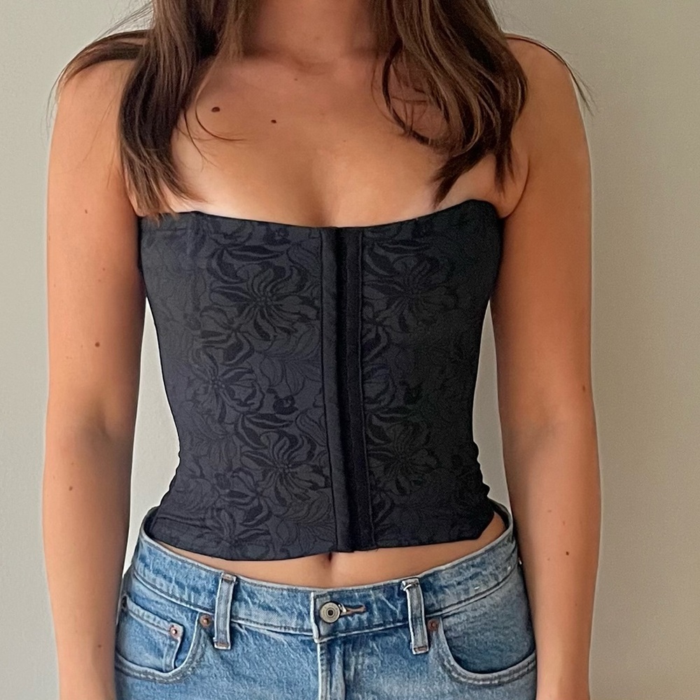 Black Corset Top.